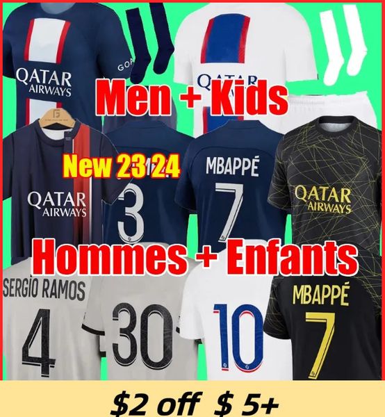 22 23 Maillots PLAYER 30 10 MBAPPE 7 soccer jersey HAKIMI SERGIO RAMOS SANCHES psGSsoccer jersey2022 2023 men kids kit sets uniform enfants, 22/23 men home + patch2
22 23 Maillots PLAYER 30 10 MBAPPE 7 soccer jersey HAKIMI SERGIO RAMOS SANCHES psGSsoccer jersey2022 2023 men kids kit sets uniform enfants, 22/23 men home + patch2