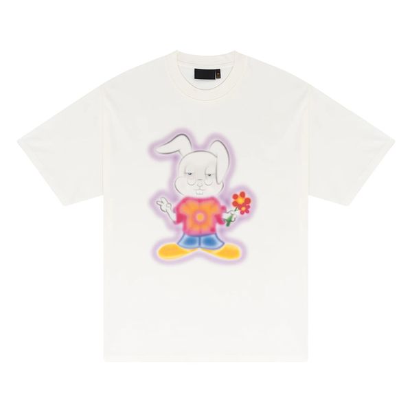 23ss new woman men's t-shirts peace love t-shirt classic cute cartoon rabbit printed short sleeve vacation summer fashion breathable hi, White;black
23ss new woman men's t-shirts peace love t-shirt classic cute cartoon rabbit printed short sleeve vacation summer fashion breathable hi, White;black