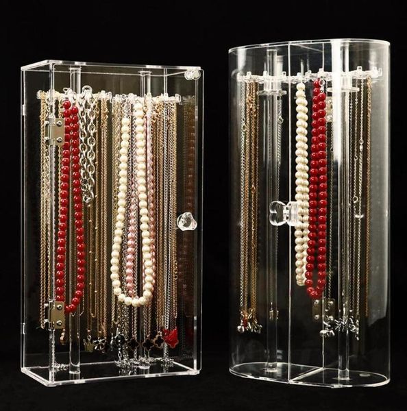 jewelry pouches bags bracelet display shelf acrylic transparent necklace storage box large capacity 360 organizer case7936748, Pink;blue
jewelry pouches bags bracelet display shelf acrylic transparent necklace storage box large capacity 360 organizer case7936748, Pink;blue