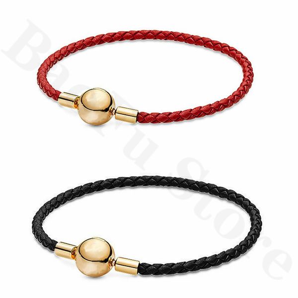 2023 new 925 sterling silver leather bracelet watch strap red or black suitable for original charming female couples diy pandora jewelry
2023 new 925 sterling silver leather bracelet watch strap red or black suitable for original charming female couples diy pandora jewelry