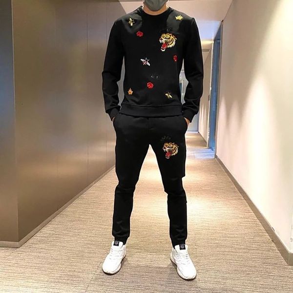 men's tracksuits heavy craft embroidery men's 100% cotton tracksuit hoodie fashion casual pants street casual uit 230508, Gray
men's tracksuits heavy craft embroidery men's 100% cotton tracksuit hoodie fashion casual pants street casual uit 230508, Gray