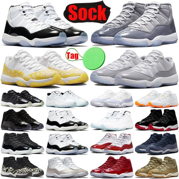 cement cool grey cherry 11 11s basketball shoes for men women yellow snakeskin cap and gown gamma blue mens trainers sneakers wholesale
cement cool grey cherry 11 11s basketball shoes for men women yellow snakeskin cap and gown gamma blue mens trainers sneakers wholesale