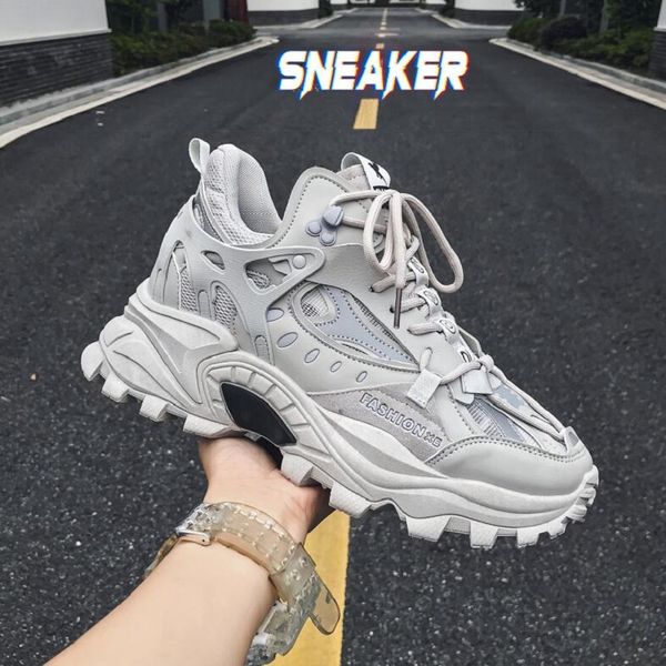 luxury men casual shoes platform damping sneakers mens vulcanized sports shoes fashion male trainers chunky shoes zapatos hombre d2h46, Black
luxury men casual shoes platform damping sneakers mens vulcanized sports shoes fashion male trainers chunky shoes zapatos hombre d2h46, Black