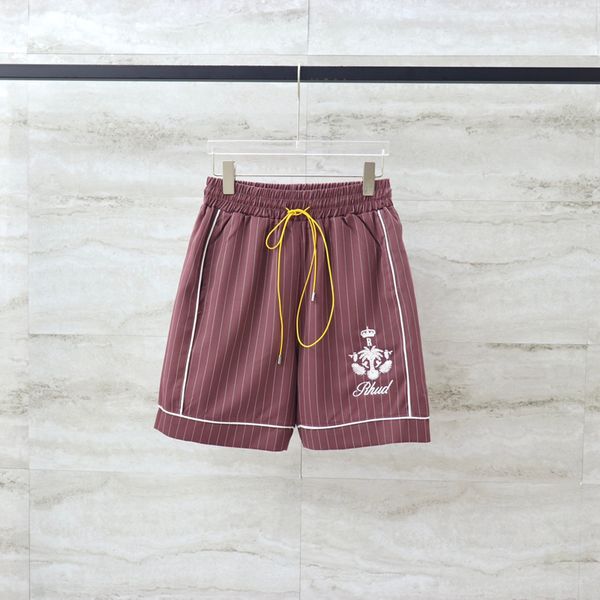 23ss summer men polyester stripe beach shorts casual europe embroidery middle pants running jogging bottoms trunks
23ss summer men polyester stripe beach shorts casual europe embroidery middle pants running jogging bottoms trunks