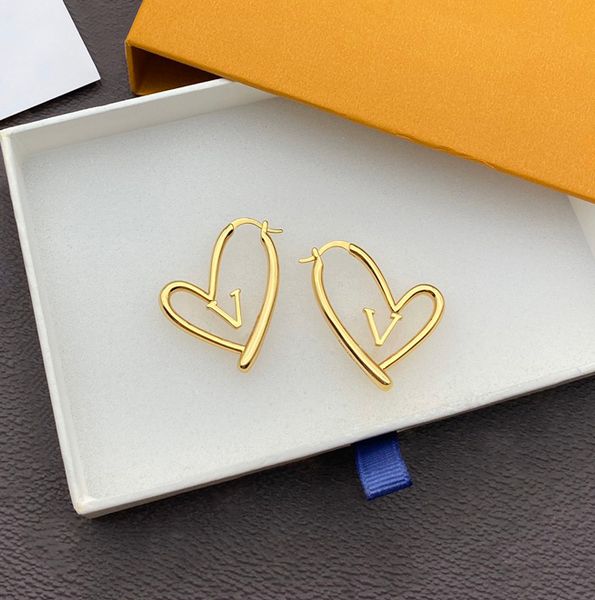 designer jewelry luxury womens earring heart shaped earrings fashion studs gold plated stud earrings for women girls' gifts, Golden;silver
designer jewelry luxury womens earring heart shaped earrings fashion studs gold plated stud earrings for women girls' gifts, Golden;silver