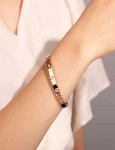 new fashion 18k rose gold ten diamond bracelet female open lover bracelet ins non fading hand jewelry trend4841748, Black
new fashion 18k rose gold ten diamond bracelet female open lover bracelet ins non fading hand jewelry trend4841748, Black