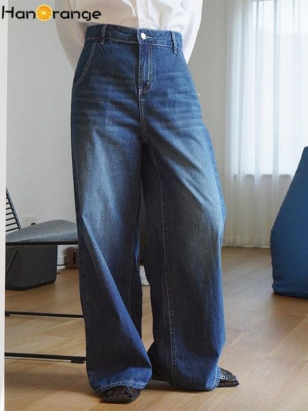 jeans hanorange 2022 early autumn vintage washed wide leg jeans women loose high waist mopping casual trousers female dark blue
jeans hanorange 2022 early autumn vintage washed wide leg jeans women loose high waist mopping casual trousers female dark blue