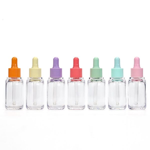 100pcs/lot 1oz 30ml transparent pet dropper bottle color dropper original liquid essence sample sub-bottling
100pcs/lot 1oz 30ml transparent pet dropper bottle color dropper original liquid essence sample sub-bottling