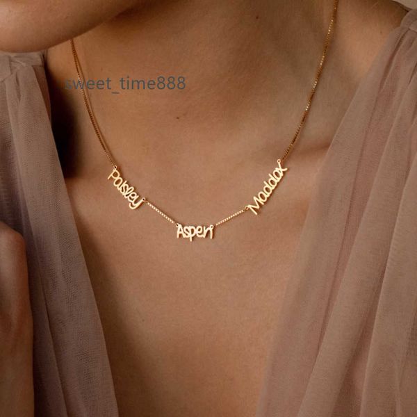 custom multiple name necklace with box chain personalized gold stainless steel name plate pendant letter choker jewelry gift, Silver
custom multiple name necklace with box chain personalized gold stainless steel name plate pendant letter choker jewelry gift, Silver