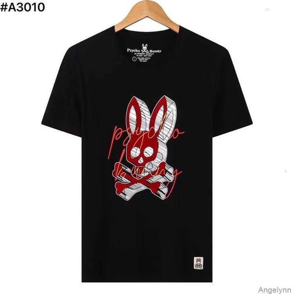 psycho bunny tshirt 23 spring/summer fashion brand casual men's short sleeve flocking printing skull rabbit pattern pure cotton t-shirt, White;black
psycho bunny tshirt 23 spring/summer fashion brand casual men's short sleeve flocking printing skull rabbit pattern pure cotton t-shirt, White;black