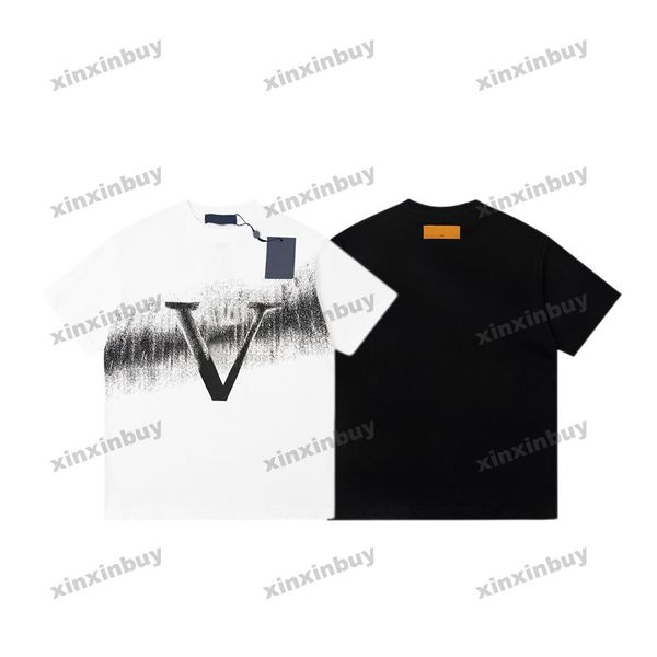 xinxinbuy men designer tee t shirt 23ss blur gradient letter paris print short sleeve cotton women white black s-2xl, Black;brown
xinxinbuy men designer tee t shirt 23ss blur gradient letter paris print short sleeve cotton women white black s-2xl, Black;brown