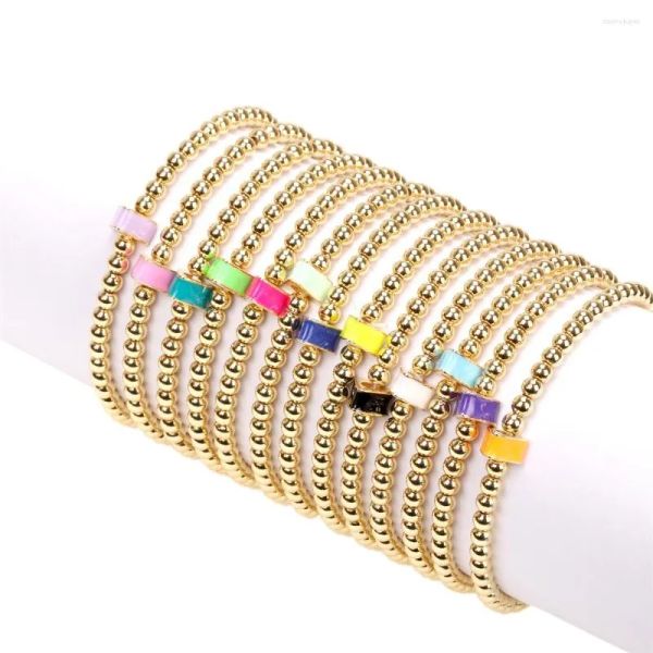 strand fashion style men women ajustable enamel bracelets copper gold plated metal beads jewelry wholesale, Black
strand fashion style men women ajustable enamel bracelets copper gold plated metal beads jewelry wholesale, Black