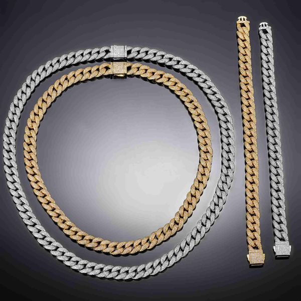 10mm 3row s925 sliver miami baguette miami hip hop bling men jewelry custom necklace moissanite cuban chain, Silver
10mm 3row s925 sliver miami baguette miami hip hop bling men jewelry custom necklace moissanite cuban chain, Silver