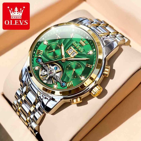 wristwatches olevs mens watch automatic mechanical slefwind luxury stainless steel waterproof luminous date wrist 230506, Slivery;brown
wristwatches olevs mens watch automatic mechanical slefwind luxury stainless steel waterproof luminous date wrist 230506, Slivery;brown