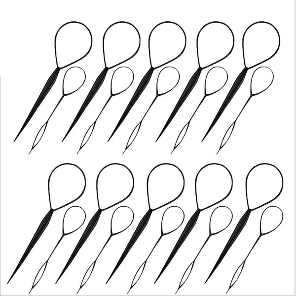 10 pairs hair tail tools hair braid accessoriesfrench braid tool loop for hair styling 20pcs black color
10 pairs hair tail tools hair braid accessoriesfrench braid tool loop for hair styling 20pcs black color