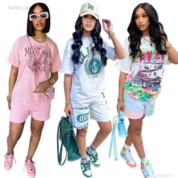 women tracksuits sport suits summer new women's fashion leisure trend graffiti loose two-piece set printed, Gray
women tracksuits sport suits summer new women's fashion leisure trend graffiti loose two-piece set printed, Gray