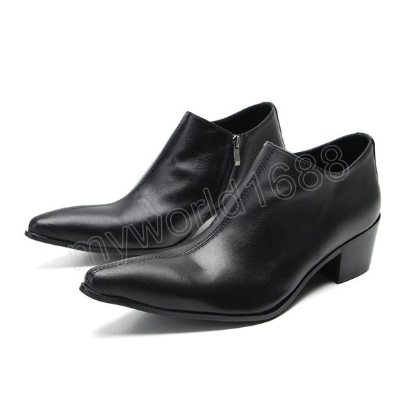 comfortable soft black leather ankle dress shoes men pointed toe formal business leather shoes men big sizes
comfortable soft black leather ankle dress shoes men pointed toe formal business leather shoes men big sizes