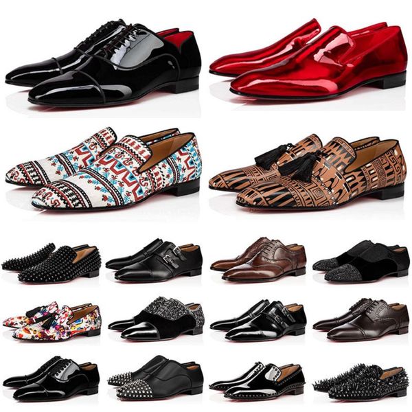 2023 with box designer dress shoes mens pointed toe black suede patent leather rivets glitter loafers men fashion men luxury sneakers party
2023 with box designer dress shoes mens pointed toe black suede patent leather rivets glitter loafers men fashion men luxury sneakers party