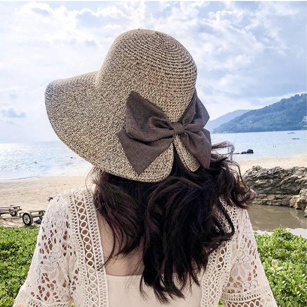 stingy brim hats widebrimmed large beach panama womens straw uv protection foldable sun holiday outdoor sport 230508, Blue;gray
stingy brim hats widebrimmed large beach panama womens straw uv protection foldable sun holiday outdoor sport 230508, Blue;gray