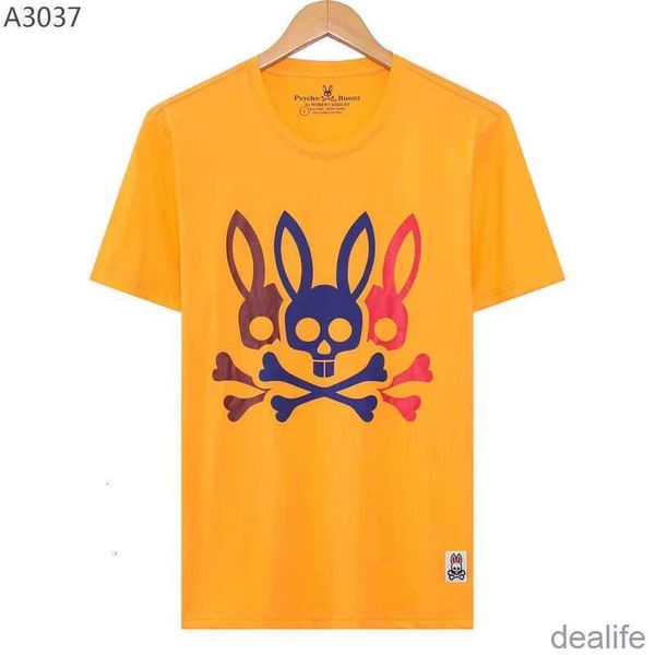 psycho bunny t shirt summer new pima cotton tide brand skull rabbit men's short sleeve printed casual versatile t-shirt tees kr6r, White;black
psycho bunny t shirt summer new pima cotton tide brand skull rabbit men's short sleeve printed casual versatile t-shirt tees kr6r, White;black