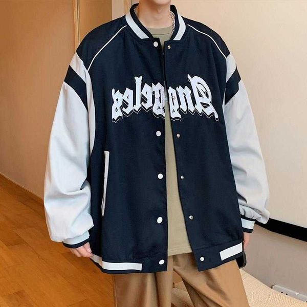 jackets 2023 spring new fashion brand couple embroidery jacket baseball coat student men's casual s, Black;brown
jackets 2023 spring new fashion brand couple embroidery jacket baseball coat student men's casual s, Black;brown
