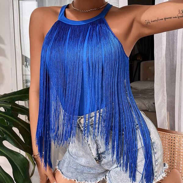 camisoles tanks tassel s halter crop women fashion sleeveless short t shirt 2023 summer female chic street tees 230508, Black;white
camisoles tanks tassel s halter crop women fashion sleeveless short t shirt 2023 summer female chic street tees 230508, Black;white