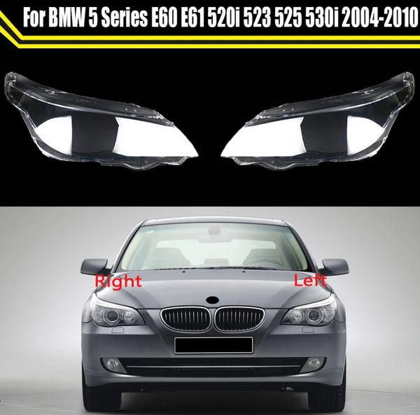 auto light case for bmw 5 series e60 e61 520i 523 525 530i 2004 ~ 2010 car front headlight lens cover lampshade glass caps shell
auto light case for bmw 5 series e60 e61 520i 523 525 530i 2004 ~ 2010 car front headlight lens cover lampshade glass caps shell