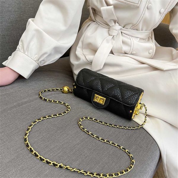 purses lingge chain bag women's one shoulder oblique bar versatile and simple cylinder
purses lingge chain bag women's one shoulder oblique bar versatile and simple cylinder