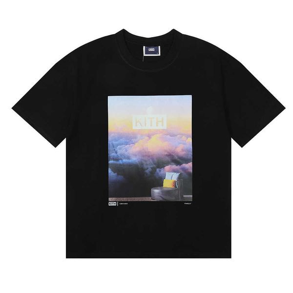 men's t-shirt fashion brand kith co branded exclusive print ins american trend and women's casual cotton loose short sleeved, White;black
men's t-shirt fashion brand kith co branded exclusive print ins american trend and women's casual cotton loose short sleeved, White;black