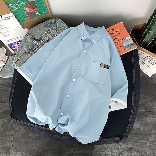 men s casual shirts men patchwork fake two pieces plus size 3xl harajuku korean fashion loose straight baggy handsome high street chic 23050, White;black
men s casual shirts men patchwork fake two pieces plus size 3xl harajuku korean fashion loose straight baggy handsome high street chic 23050, White;black