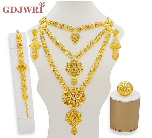 dubai jewelry sets gold necklace earring set for women african france wedding party 24k jewelery ethiopia bridal gifts 2207123332505, Silver
dubai jewelry sets gold necklace earring set for women african france wedding party 24k jewelery ethiopia bridal gifts 2207123332505, Silver