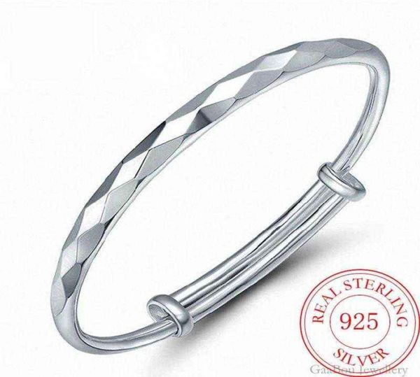 fashion 925 sterling silver woman cuff bracelet the diamonated shaped adjustable lucky bangle girls party jewelry gifts2423286, Black
fashion 925 sterling silver woman cuff bracelet the diamonated shaped adjustable lucky bangle girls party jewelry gifts2423286, Black