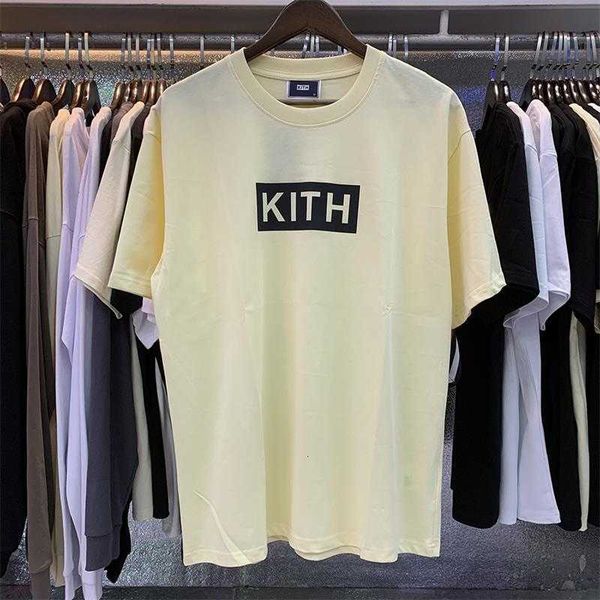 men's t-shirt meichao kith box simple solid color printed pure cotton round neck popular loose summer short sleeved for men and women, White;black
men's t-shirt meichao kith box simple solid color printed pure cotton round neck popular loose summer short sleeved for men and women, White;black