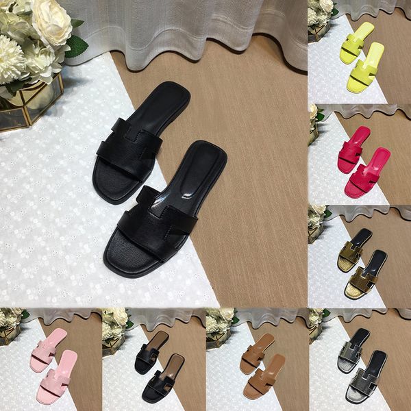 luxury designer leather sandals fashion womens summer flat slippers ladies beach triple black white brown lime slipper slide flip flops casu
luxury designer leather sandals fashion womens summer flat slippers ladies beach triple black white brown lime slipper slide flip flops casu