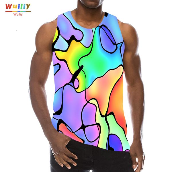 men' tank psychedelic rainbow tank for men summer abstract stripe graphic 3d print sleeveless sport gym hip hop cool beach vest 230, White;black
men' tank psychedelic rainbow tank for men summer abstract stripe graphic 3d print sleeveless sport gym hip hop cool beach vest 230, White;black