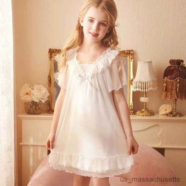 pajamas lovely princess nightgowns girls summer short sleeve sleepwear mid length mesh bathrobe kids leisure soft nightwear nightdress, Blue;red
pajamas lovely princess nightgowns girls summer short sleeve sleepwear mid length mesh bathrobe kids leisure soft nightwear nightdress, Blue;red