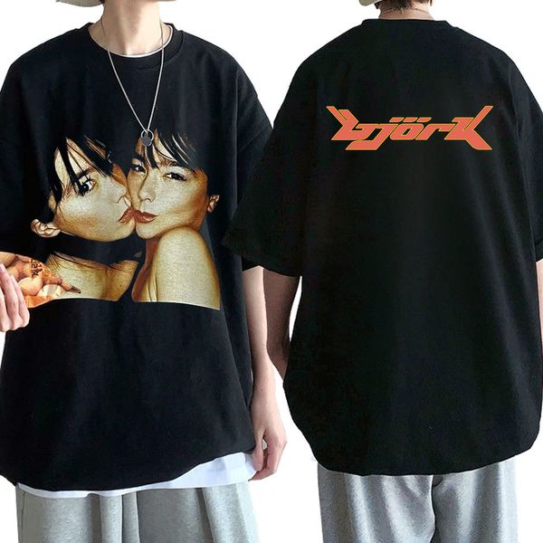 men s t shirts 90s 1990 bjork heavy concert vintage shirt hip hop shirts music album double sided print oversized shirt streetwear 230508, White;black
men s t shirts 90s 1990 bjork heavy concert vintage shirt hip hop shirts music album double sided print oversized shirt streetwear 230508, White;black