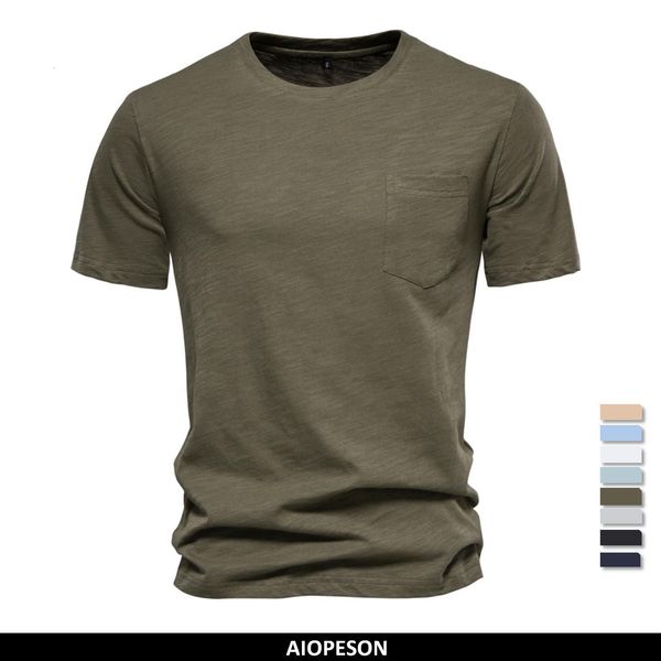 men's t-shirts aiopeson 100% cotton men's t-shirts single pocket fashion solid color casual tshirts for men brand quality tees su, White;black
men's t-shirts aiopeson 100% cotton men's t-shirts single pocket fashion solid color casual tshirts for men brand quality tees su, White;black