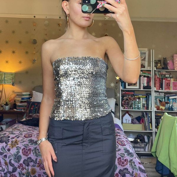 camisoles tanks female vest sequins sleeveless strapless casual camisole summer outfit silver club street style fashion tube s xl 230508, Black;white
camisoles tanks female vest sequins sleeveless strapless casual camisole summer outfit silver club street style fashion tube s xl 230508, Black;white