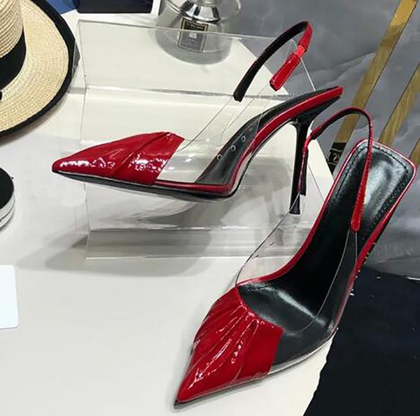 designer sandals pointed toe lutara slip-on mules summer women strap shoes fashion genuine leather slingbacks dress footwear box size 35-42, Black
designer sandals pointed toe lutara slip-on mules summer women strap shoes fashion genuine leather slingbacks dress footwear box size 35-42, Black