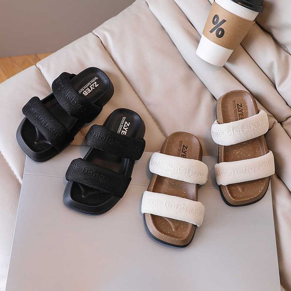 little black horse sandals and 2023 summer new korean version letter fashion trendy children' outwear slippers, Black;grey
little black horse sandals and 2023 summer new korean version letter fashion trendy children' outwear slippers, Black;grey