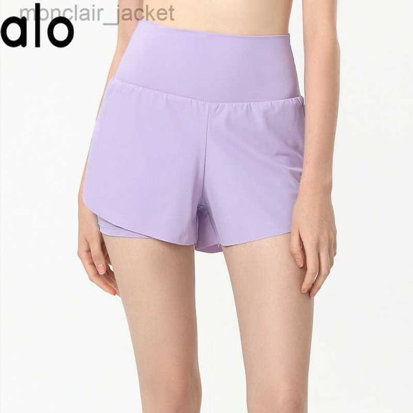 desginer alos yoga shorts anti glare running shorts women's leisure fitness sports pants quick dry loose breathable pants summer, White;black
desginer alos yoga shorts anti glare running shorts women's leisure fitness sports pants quick dry loose breathable pants summer, White;black
