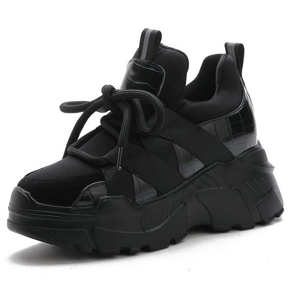 fujin 8cm lycra genuine leather women platform shoes chunky sneakers wedge high heel breathable women summer shoes tenis mujer, Black
fujin 8cm lycra genuine leather women platform shoes chunky sneakers wedge high heel breathable women summer shoes tenis mujer, Black