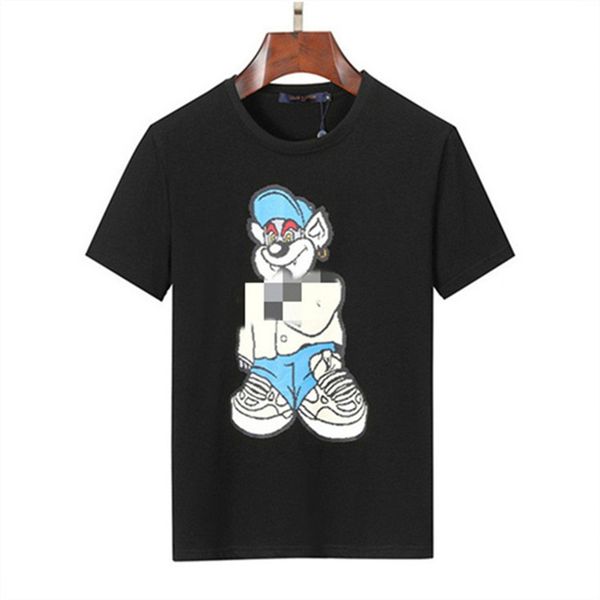 men's t-shirt men's designer tide high-end cotton printed geometric pattern short sleeve fried street hip-hop shirt size m-xxxl a9, White;black
men's t-shirt men's designer tide high-end cotton printed geometric pattern short sleeve fried street hip-hop shirt size m-xxxl a9, White;black