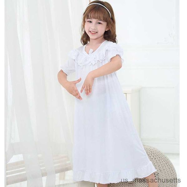 pajamas short sleeve nightgown for girls soft cotton solid color casual sleepwear ankle night dress kids home night clothes nighty, Blue;red
pajamas short sleeve nightgown for girls soft cotton solid color casual sleepwear ankle night dress kids home night clothes nighty, Blue;red