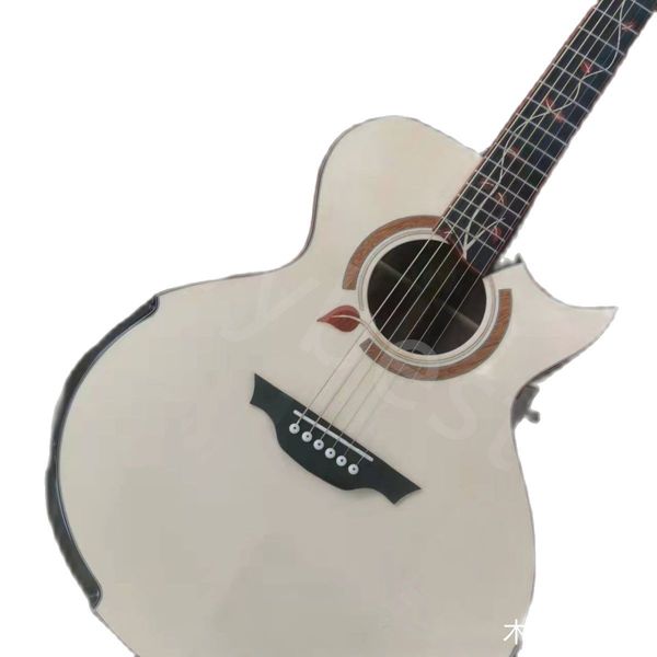 lvy41 "sj barrel handmade guitar made with high configuration (fir + rosewood) inlaid flower of life refers to playing folk acousti
lvy41 "sj barrel handmade guitar made with high configuration (fir + rosewood) inlaid flower of life refers to playing folk acousti