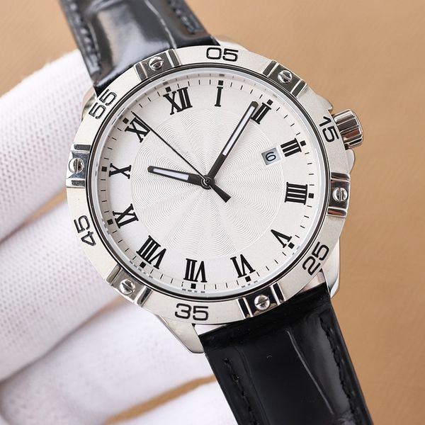 watch mens watch 41mm mechanical movement wristwatches leather strap sapphire waterproof wristwatch business couple wristwatches, Slivery;brown
watch mens watch 41mm mechanical movement wristwatches leather strap sapphire waterproof wristwatch business couple wristwatches, Slivery;brown