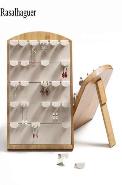 jewelry pouches bags bamboo capacity 12 or 30pairs earrings display stand rack jewelley holder velvet box organizer whole3510980, Pink;blue
jewelry pouches bags bamboo capacity 12 or 30pairs earrings display stand rack jewelley holder velvet box organizer whole3510980, Pink;blue