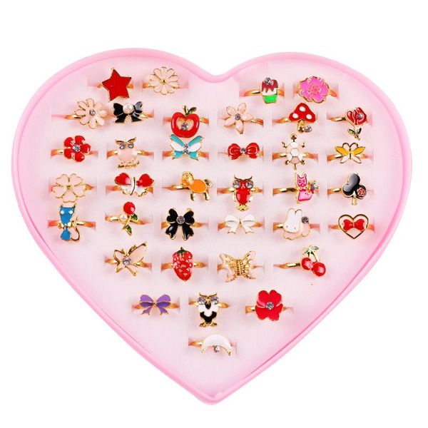 adjustable children cartoon rings candy flower animal bow shape ring set mix finger jewellery rings kid girls toys random color, Silver
adjustable children cartoon rings candy flower animal bow shape ring set mix finger jewellery rings kid girls toys random color, Silver