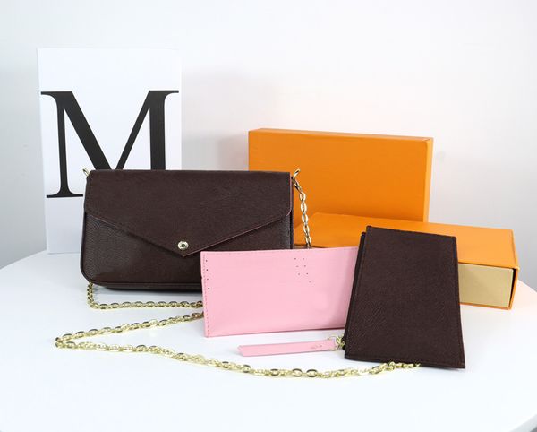 designer bag woman shoulder bags fashion handbag 3-piece set purse wallet genuine leather women messenger cross body chain 02
designer bag woman shoulder bags fashion handbag 3-piece set purse wallet genuine leather women messenger cross body chain 02